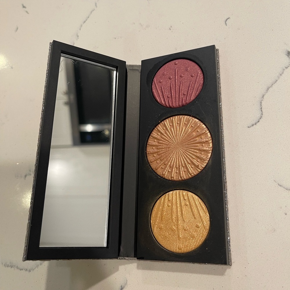 MAC Cosmetics Burgundy and Gold Eyeshadow Trio